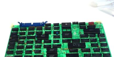 EMC D1623 MULTIBUS COMMUNICATION CONTROLLER CIRCUIT BOARD CARD 269-01 REV T H128 1