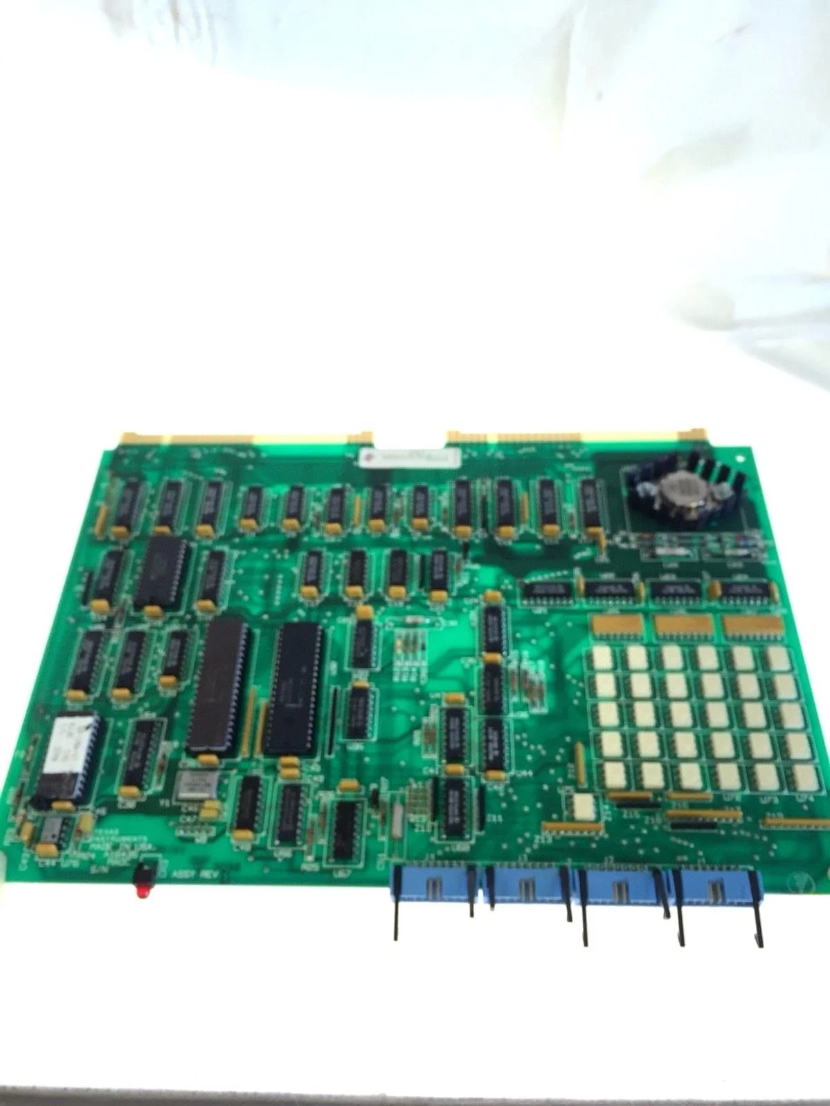 USED TEXAS INSTRUMENTS MAOC CIRCUIT BOARD CARD PLC A16435 REV
