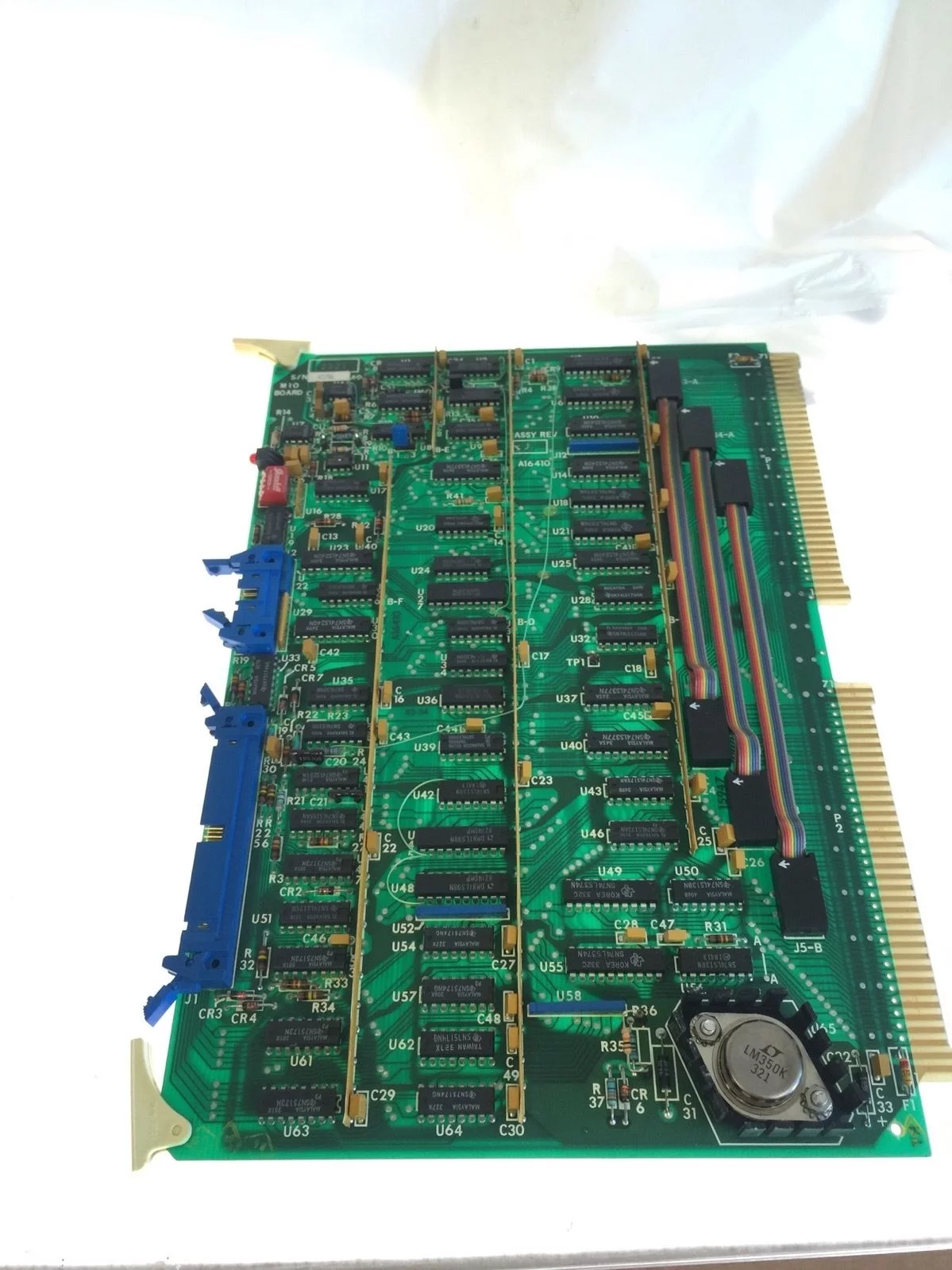 USED EMC CONTROLS 15947-1 PC BOARD CIRCUIT M-O BOARD, 42/86, GREAT SHAPE, H276 1