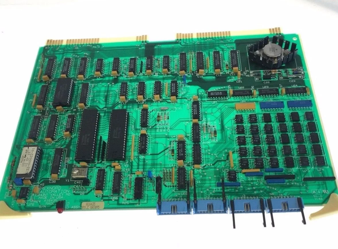 USED REXNORD AUTOMATION MAOC CIRCUIT BOARD CARD PLC A16435 REV
