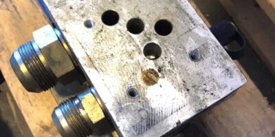 USED DAMAN 0498 VALVE MANIFOLD BLOCK AD05HP013S, FAST SHIP! (NP17) 1