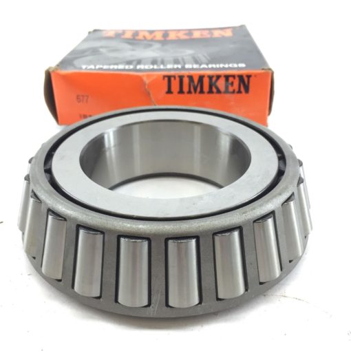 NEW IN BOX Timken 677 Tapered Premium Roller Bearing, Standard Tolerance, (J11) 1