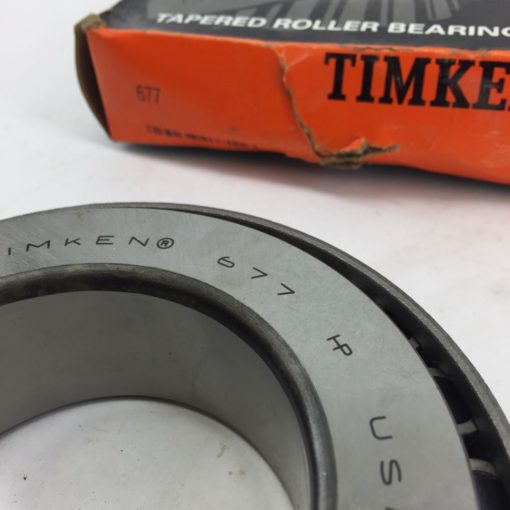 NEW IN BOX Timken 677 Tapered Premium Roller Bearing, Standard Tolerance, (J11) 3