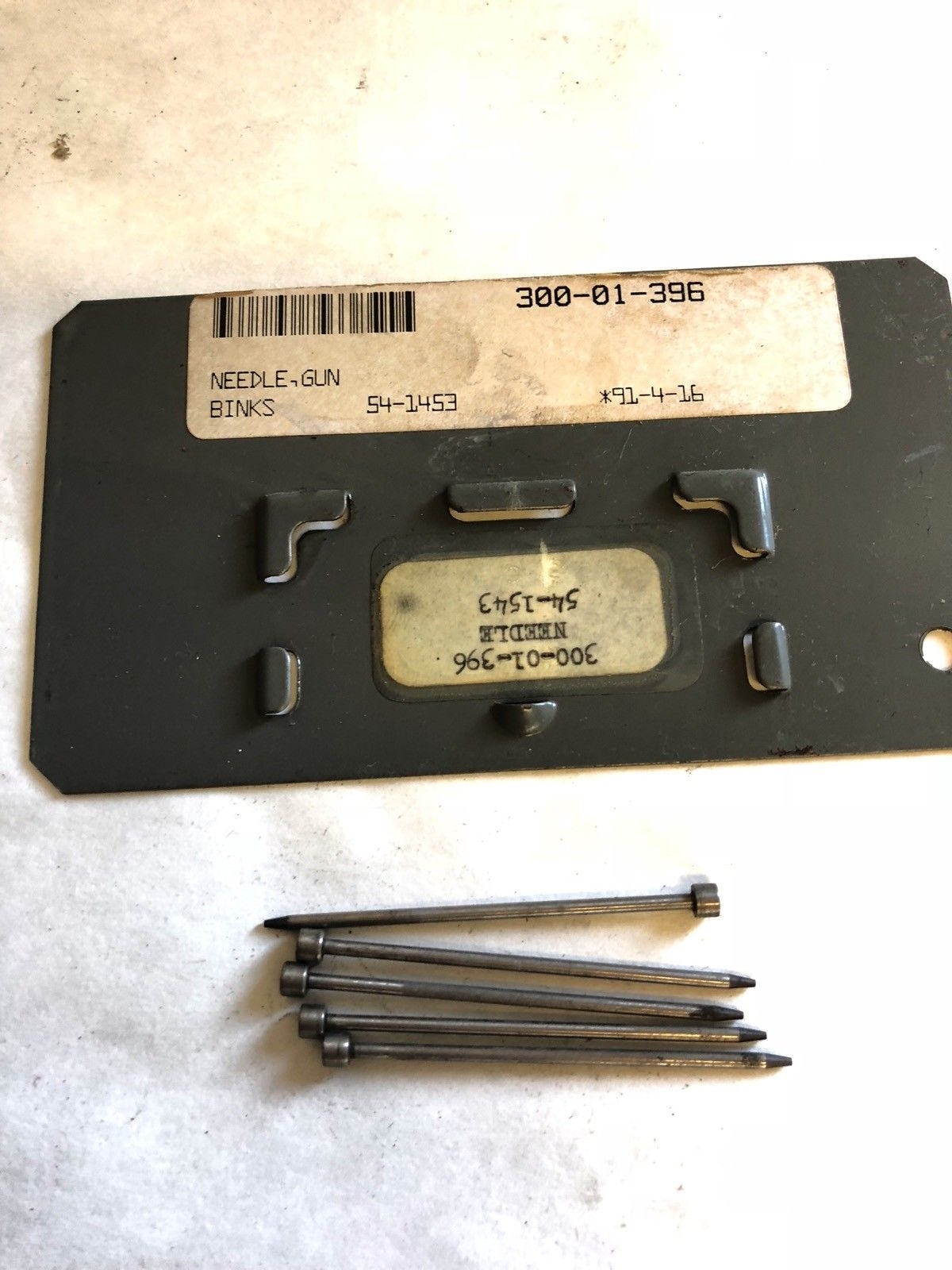 LOT OF 5 NEW BINKS 4-1453 REPLACEMENT NEEDLE FOR SPRAY GUN, FAST SHIP! (A739) 1