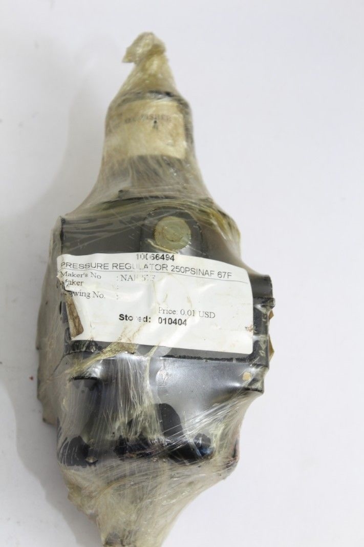 NNB! FISHER GOVERNOR 67F R TYPE PRESSURE REGULATOR 250 PSI INLET & MANUAL (F192) 1