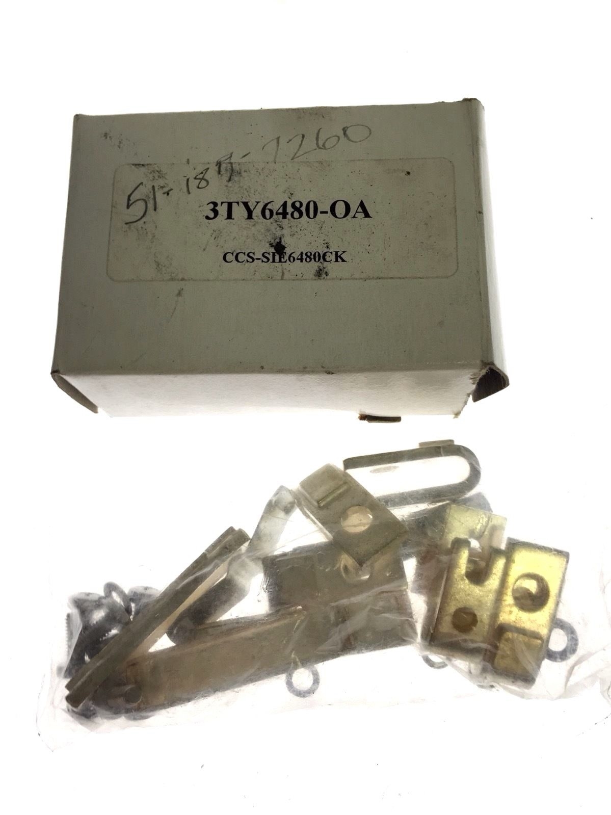 3TY6480-OA 3TY6480-0A Siemens Replacement Contact Kit, NEW IN BOX! G05 1