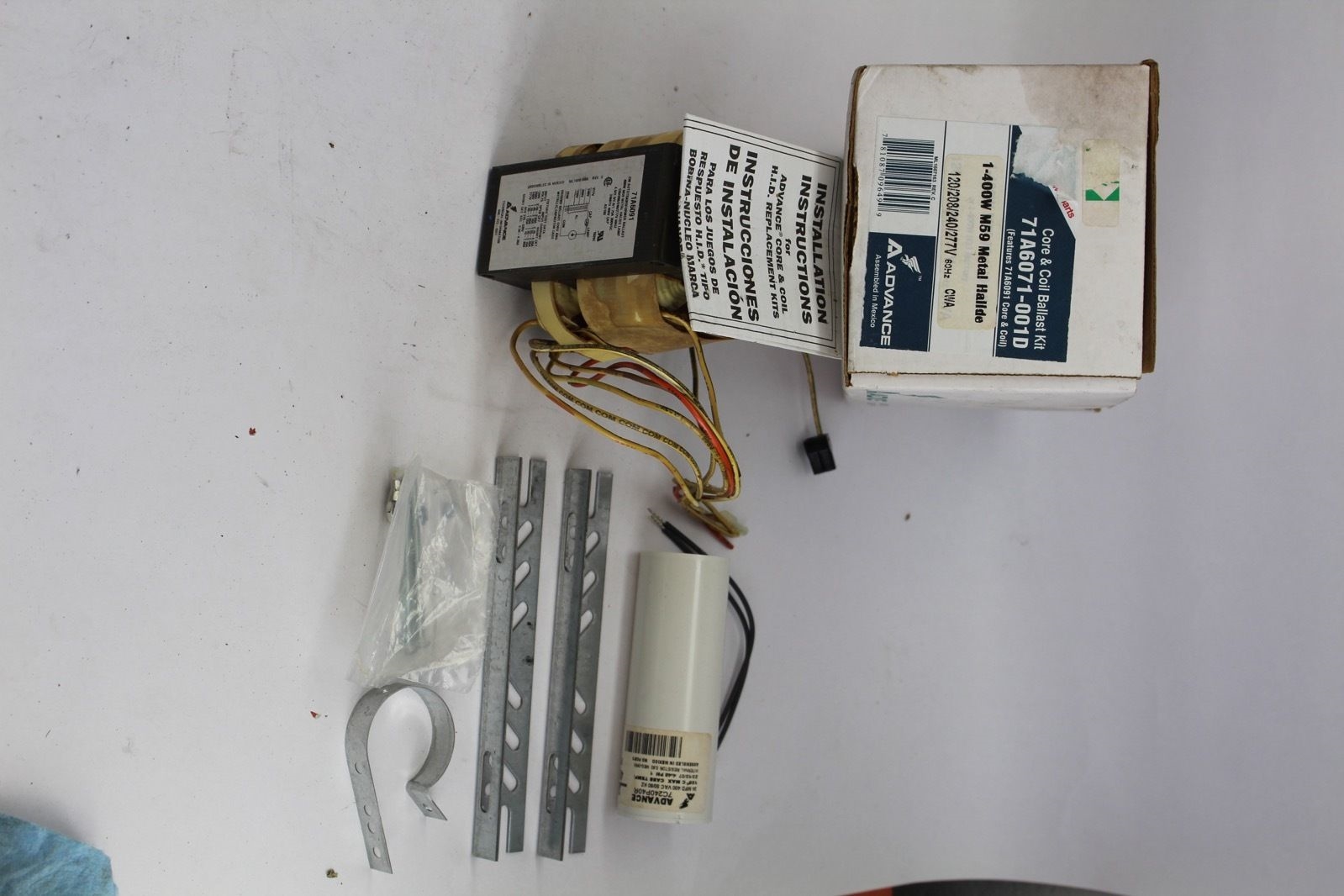 ADVANCE 71A6071-001D/1A029A CORE AND COIL BALLAST KIT *New* (B245) 1