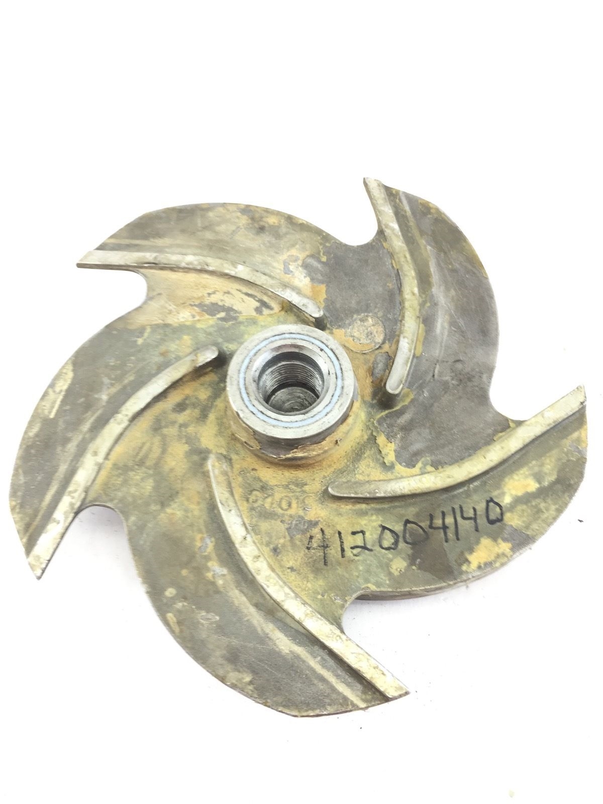 GOULDS 1203 100 595 PUMP IMPELLER USED IN GOOD SHAPE (B69) 2