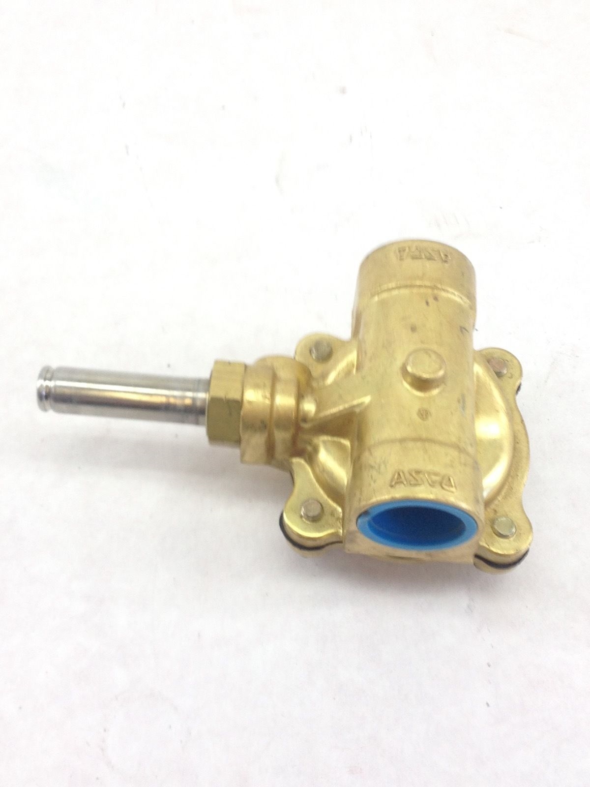 NEW! COMPLETE ASCO SOLENOID VALVE BODY LESS COIL APPEARS TO BE SC8210 3/4″ (B82) 3