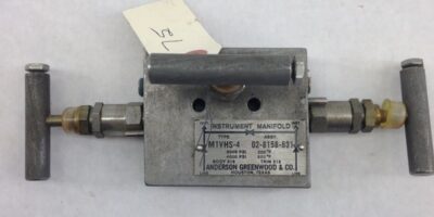 ANDERSON GREENWOOD M1VHS-4 INSTRUMENT MANIFOLD VALVE 02-8158-531, (H344) 1