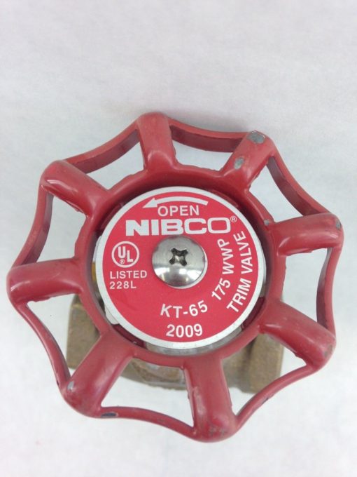 NIBCO WWP 175 1â? THREADED GATE VALVE (F284) 2