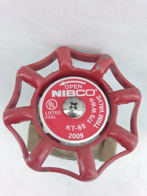 NIBCO WWP 175 1â? THREADED GATE VALVE (F284) 2