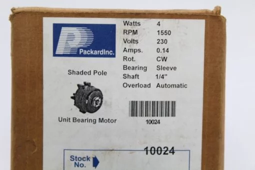 Merrill Motors SP-B4EM2 Class B2 4 WATT *NEW* (J79) 2