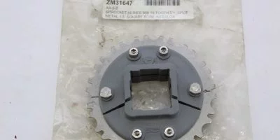 Intralox Series 900 split bore sprocket 15 teeth Metal Square bore *NEW* (J79) 1