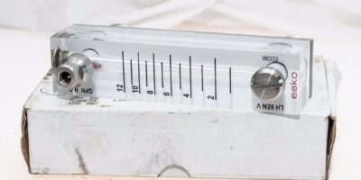 ESKO ECC66 LH6EN V GPH H20 0-12 FLOW INDICATOR ROTOMETER! NIB! FAST SHIP! (B152) 1