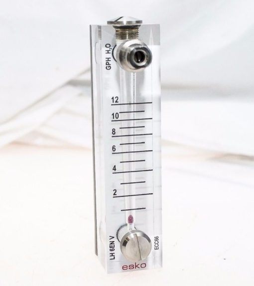 ESKO ECC66 LH6EN V GPH H20 0-12 FLOW INDICATOR ROTOMETER! NIB! FAST SHIP! (B152) 2