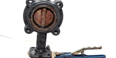 NIBCO LD3010 250PSI STAINLESS STEEL BUTTERFLY VALVE WITH LOCKING LEVER! (B130) 1