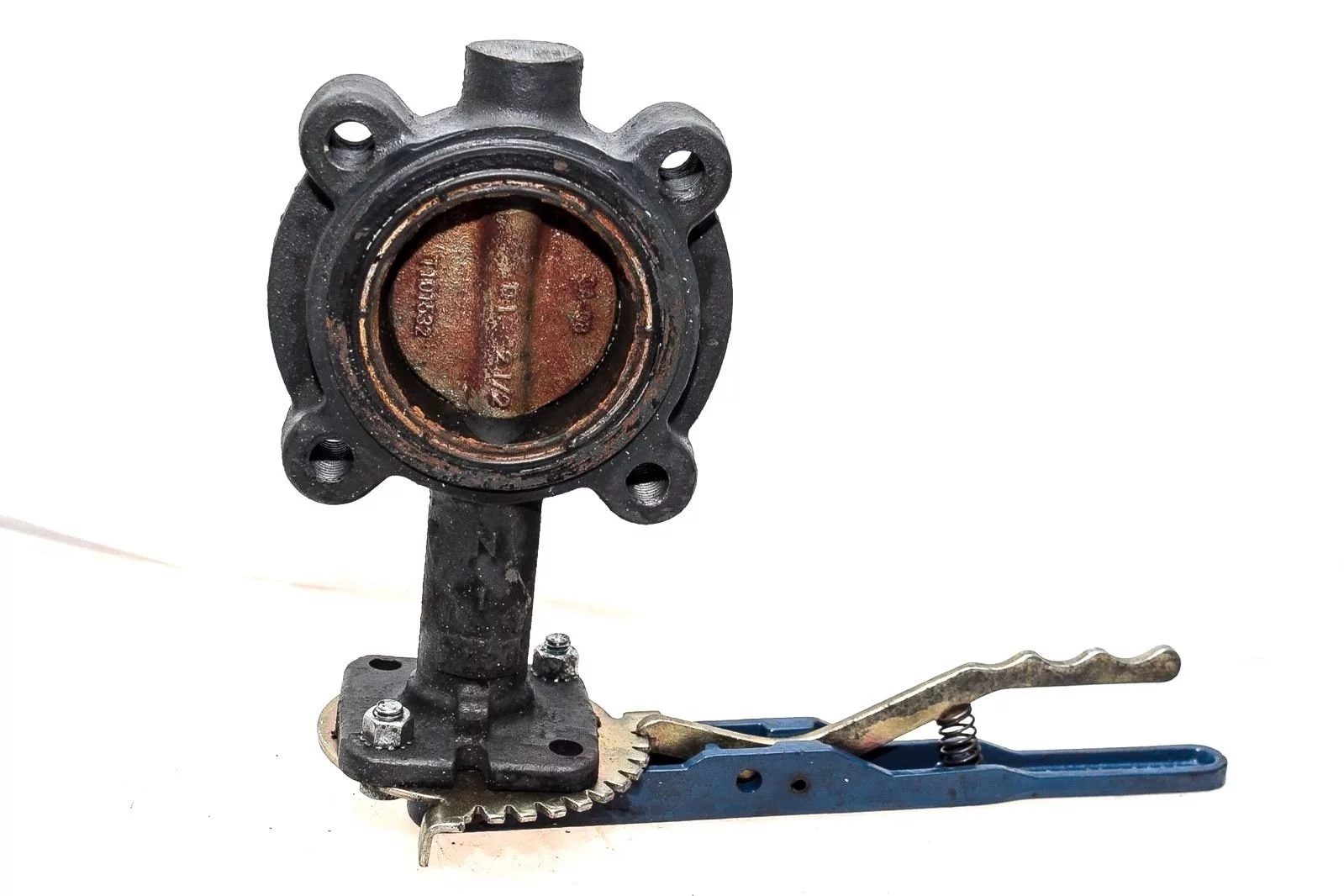NIBCO LD3010 250PSI STAINLESS STEEL BUTTERFLY VALVE WITH LOCKING LEVER! (B130) 1
