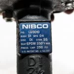 NIBCO LD3010 250PSI STAINLESS STEEL BUTTERFLY VALVE WITH LOCKING LEVER! (B130) 2