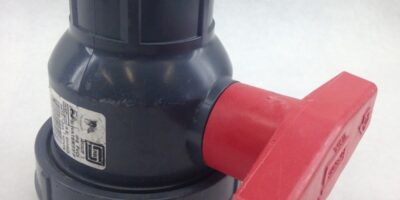 SPEARS 2â? 2432-020G PVC SCHEDULE 80 SINGLE ENTRY BALL VALVES (B447) 1