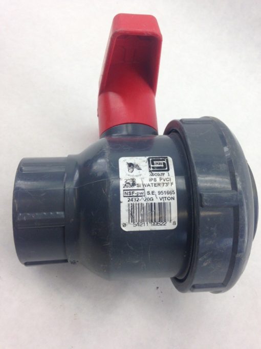 SPEARS 2â? 2432-020G PVC SCHEDULE 80 SINGLE ENTRY BALL VALVES (B447) 2