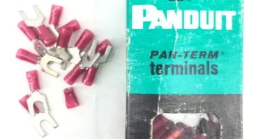PANDUIT PN18-10F-C PRESSURE TERMINAL CONNECTOR PACK OF 100 (A426) 1