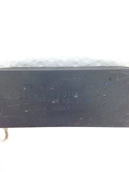 Parker Hydraulic Valve C1200S 5000 PSI 345 Bar 25 GPM 95 LPM Used (A195) 2