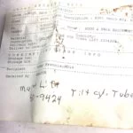 USED MAINT LIFT 50-9424Â TILT CYLINDER TUBE FOR CLARK LIFT 2394264, B326 2