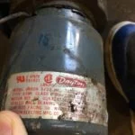 USEDÂ DAYTON 9M505 1/20 HP MOTOR, 1600 RPM TYPE 63B1, FAST SHIPPING! (NP6) 2