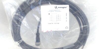 WENGLOR S23-5M EURO CONNECTOR CABLE 5-PIN FEMALE (H345) 1