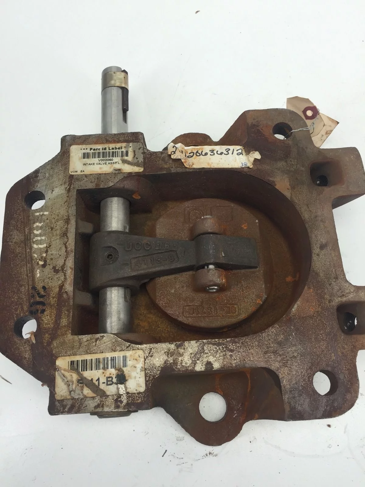 United Conveyor 1802-25 Intake Valve for Fly Ash System USED (B71) 1