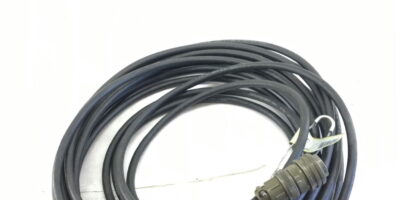 USED 8 PIN MALE PC302 CABLE APPROX 50 FEET, 119203 CROWN CABLE, FAST SHIP! B327 1