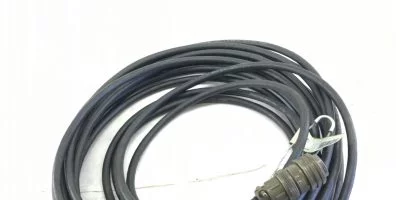 USED 8 PIN MALE PC302 CABLE APPROX 50 FEET, 119203 CROWN CABLE, FAST SHIP! B327 1