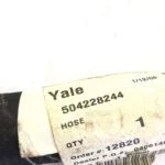 NEW YALE 504228244 HOSE ASSEMBLY, FAST SHIPPING! B327 2