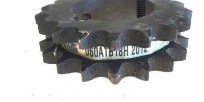 Martin D60ATB18H Double Roller Sprocket, 3” BORE, NEW NO BOX, FAST SHIPPING, P5B 1