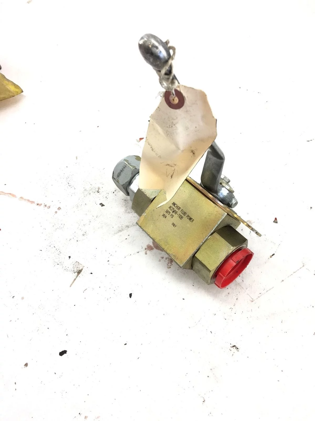 NEW Anchor Fluid Power AE2S#16-11DB Hydraulic Ball Valve, 5075 PSI, (B364) 1