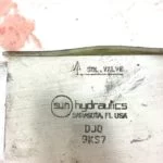 USED GREAT CONDITION SUN HYDRAULICS DJ0 9KS7 DJO 9KS7 SOLENOID VALVE, B364 2