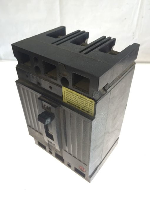 USED General Electric  GE TEC36015 15A 600V 3P Circuit Breaker Protector, (B183) 1
