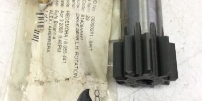 NEW IN BAG HEDEMORA 1500003309 LEFT HANDED ROTATION DRIVE GEAR, FAST SHIP! H133 1