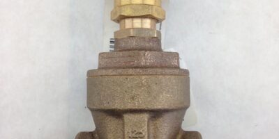 NIBCO 1 1/4 THREADED GATE VALVE 125 SWP 200 CWP (B429) 1