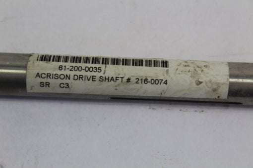 Acrison Drive shaft 216-0074 P149693 7/8” X 35 3/4″ 2