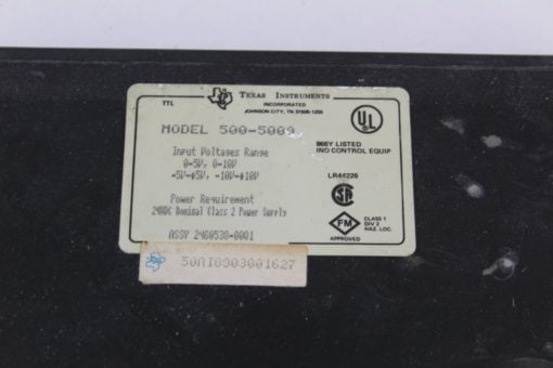 Texas Instruments Input Module Model 500-5009 *used* (B243) 2