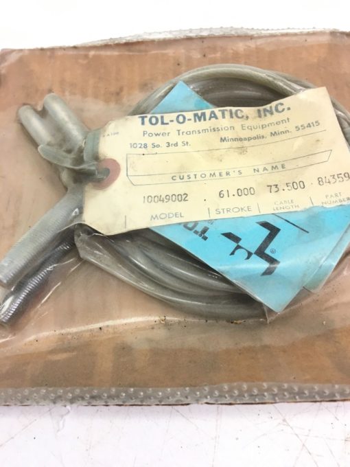 NEW IN BOX TOL-O-MATIC 10049002 SK98 CYLINDER REPAIR KIT 85359, STROKE: 61, H133 2