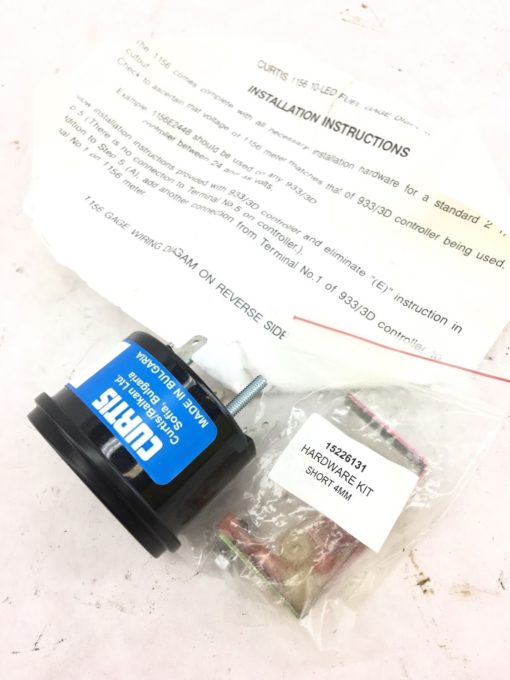 NEW IN BAG CURTIS 1156 10 LED FUEL GAUGE DISPLAY, FAST SHIPPING! F251 2
