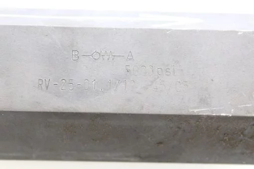 Flutec check valve RV-25-01