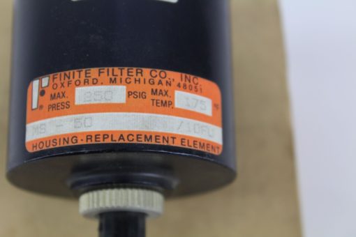 Finite Filer MS-50 External Automatic drain *NEW* (B281) 3