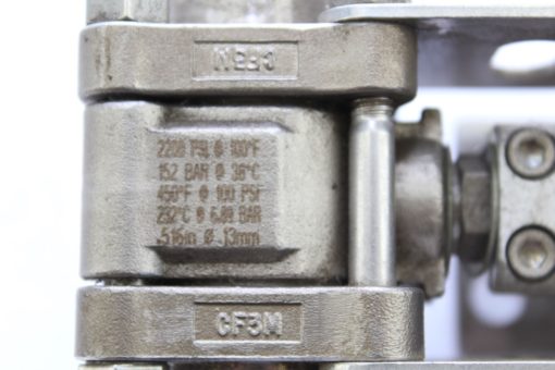 Whitey 133DA Actuator with ball valve CF3M *NEW* (B281) 3