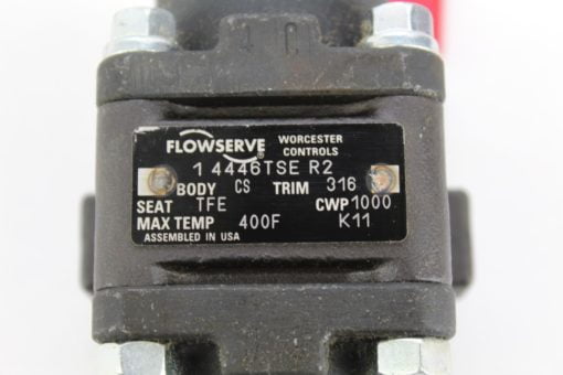 FlowServe 1 4446TSE R2 High pressure ball valve *NEW* (B281) 2