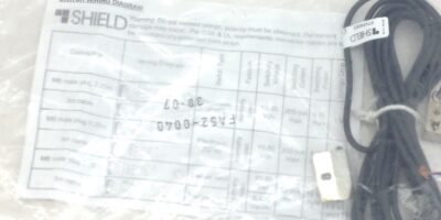 SHIELD FTVF83E2 PROXIMITY SENSOR SWITCH 10~30VDC / 3m with FA52-0040 (A840) 1