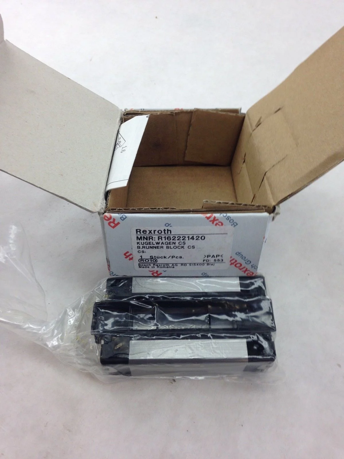 REXROTH BOSCH GROUP R162221420 SLIMLINE RUNNER BLOCK (B448) 1